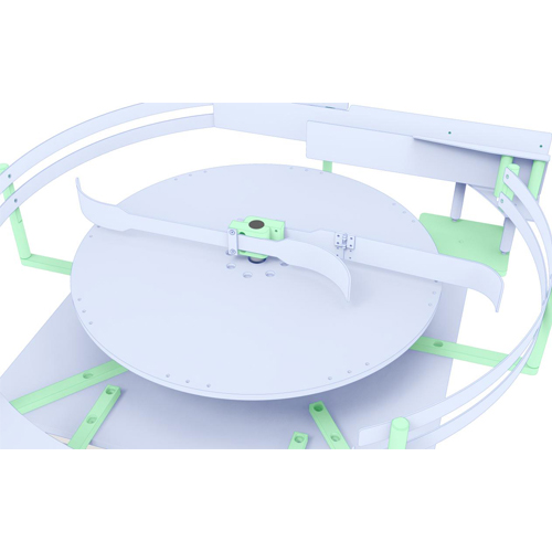 Turntable Desktop Bottle Orienting Machine