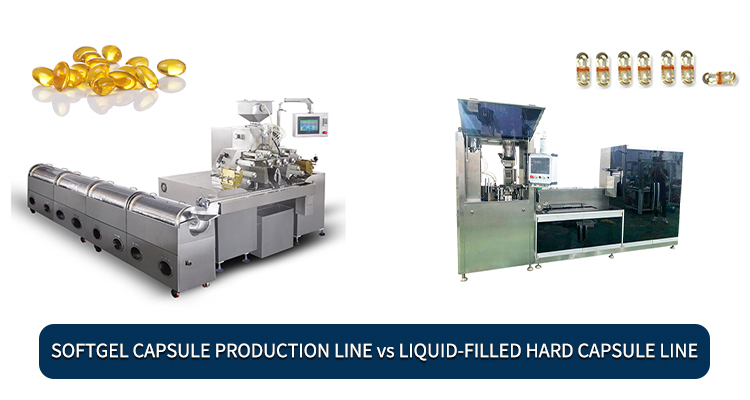 Liquid-Filled Hard Capsule vs Softgel Production Line: Comprehensive Comparison for Pharmaceutical Manufacturers