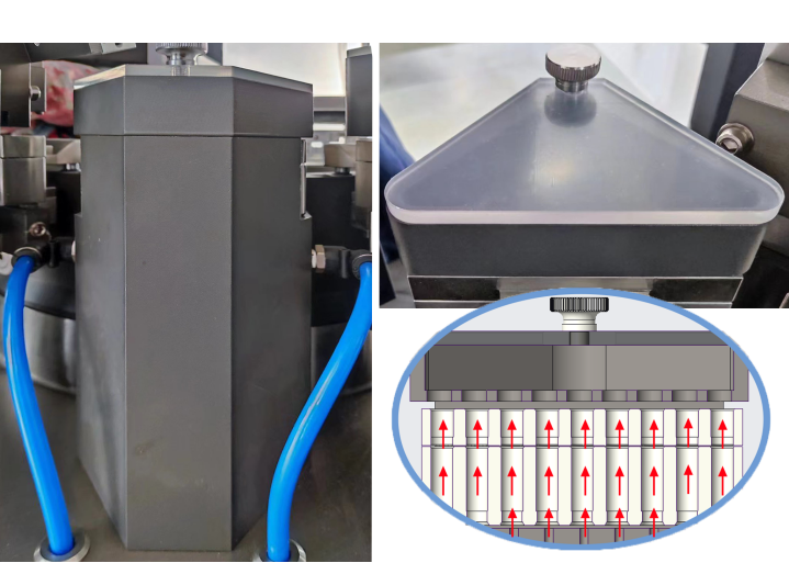 Cleaning Die Hole Device